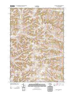 Kendall West 2013 topographic map thumbnail