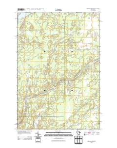 Kennan NW 2013 topographic map thumbnail