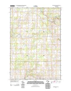 Medford SW 2013 topographic map thumbnail