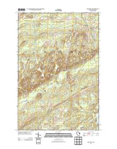 Iron Belt 2013 topographic map thumbnail