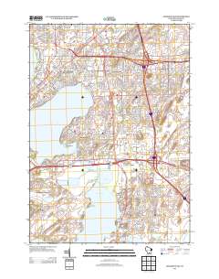 Madison East 2013 topographic map thumbnail
