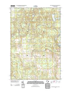 Iron Mountain SW 2013 topographic map thumbnail