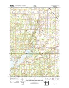 Ladysmith SE 2013 topographic map thumbnail