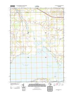 Lake Poygan 2013 topographic map thumbnail