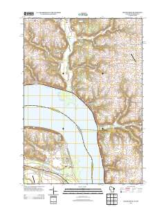 Maiden Rock 2013 topographic map thumbnail