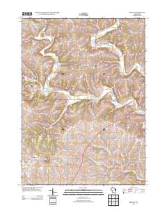 Mifflin 2013 topographic map thumbnail