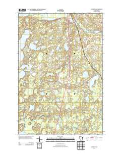 Gordon 2013 topographic map thumbnail