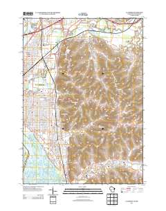 La Crosse 2013 topographic map thumbnail