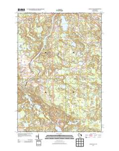 Lake Julia 2013 topographic map thumbnail