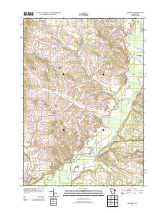 Melrose 2013 topographic map thumbnail