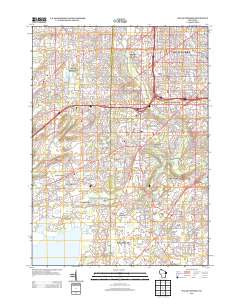 Hales Corners 2013 topographic map thumbnail