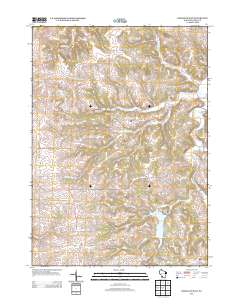 Highland East 2013 topographic map thumbnail