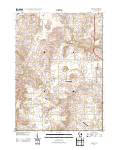Oregon 2013 topographic map thumbnail