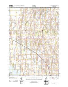 Mayville South 2013 topographic map thumbnail