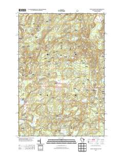 Long Lake NE 2013 topographic map thumbnail
