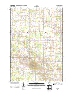 Arpin 2013 topographic map thumbnail