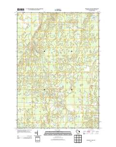 Lehman Lake 2013 topographic map thumbnail