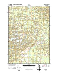 Parrish 2013 topographic map thumbnail