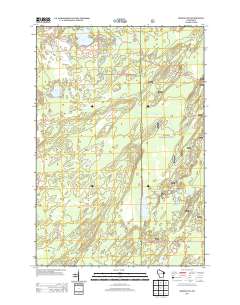 Monico NE 2013 topographic map thumbnail