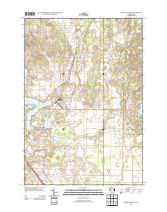 Moose Ear Lake 2013 topographic map thumbnail