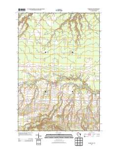 Marengo 2013 topographic map thumbnail