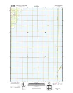 Oconto SE 2013 topographic map thumbnail