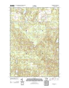 Pickerel 2013 topographic map thumbnail