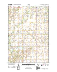New Richmond South 2013 topographic map thumbnail