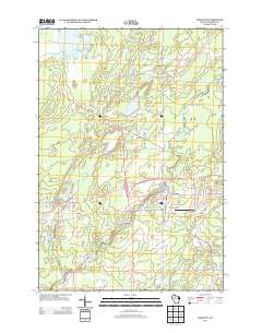 Prentice 2013 topographic map thumbnail