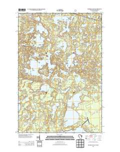 Presque Isle 2013 topographic map thumbnail