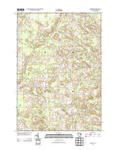 Regina 2013 topographic map thumbnail