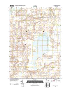 Rush Lake 2013 topographic map thumbnail