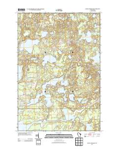 Saint Germain 2013 topographic map thumbnail