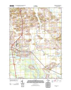 Portage 2013 topographic map thumbnail
