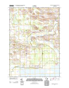 Princeton West 2013 topographic map thumbnail