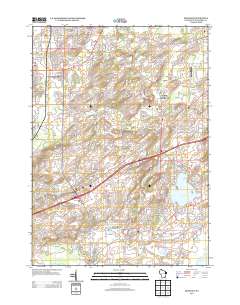 Muskego 2013 topographic map thumbnail