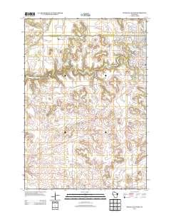 River Falls West 2013 topographic map thumbnail