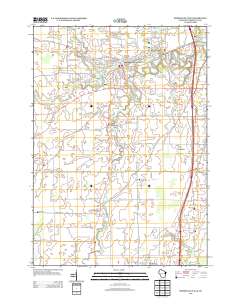 Sheboygan Falls 2013 topographic map thumbnail