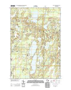 Pike Lake 2013 topographic map thumbnail
