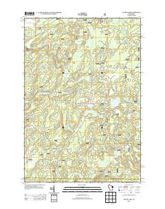 Otter Lake 2013 topographic map thumbnail
