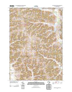 Richland Center 2013 topographic map thumbnail