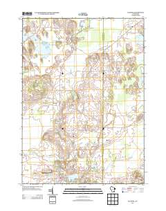 Palmyra 2013 topographic map thumbnail