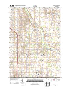 Mishicot 2013 topographic map thumbnail