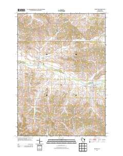 Strum 2013 topographic map thumbnail