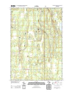 Thunder Creek 2013 topographic map thumbnail