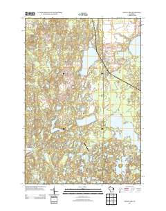 Stone Lake 2013 topographic map thumbnail