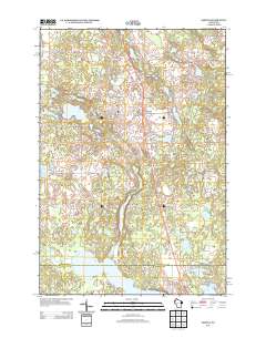 Sarona 2013 topographic map thumbnail