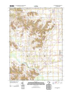 Sauk Prairie 2013 topographic map thumbnail
