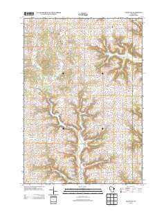 Plum City 2013 topographic map thumbnail