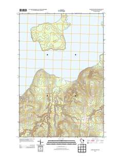 Sand Island 2013 topographic map thumbnail